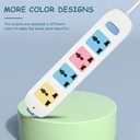 Universal Type 4 Outlet Power Strip 2M extension Socket Board with Switch