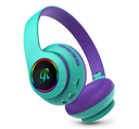 ls66bt Color Matched Wireless Headphones, with led light super bass limited edition