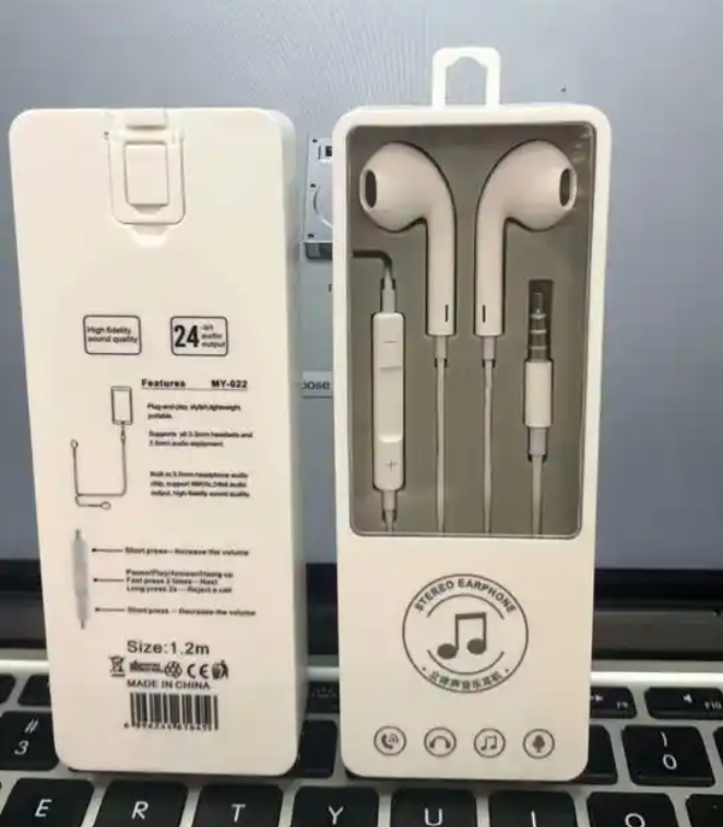 Mic Volume Earphone , USB Type C jack In Ear Headphones