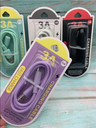 Macaron 3ft Data Cable Micro Type C USB Charging Cable Transfer Mobile Phone Cable