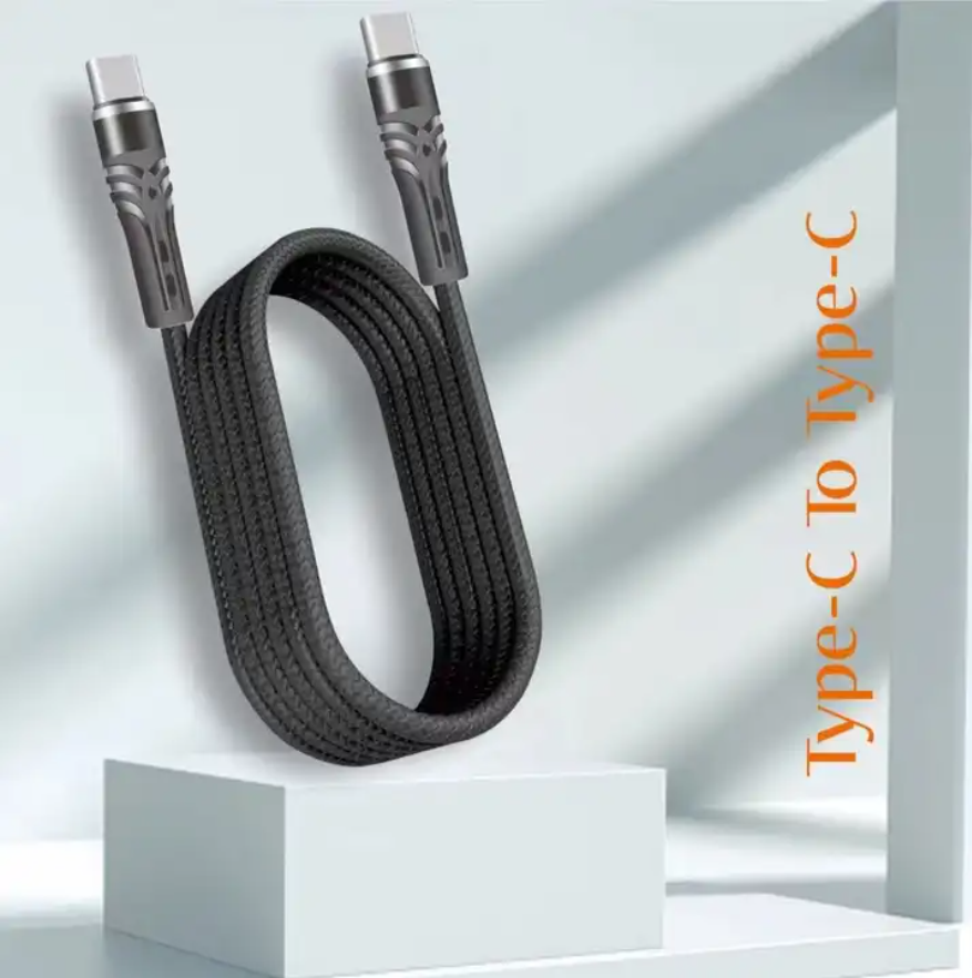60W Cable 1M Customized USB Type C to Type C Fast Charging Cable