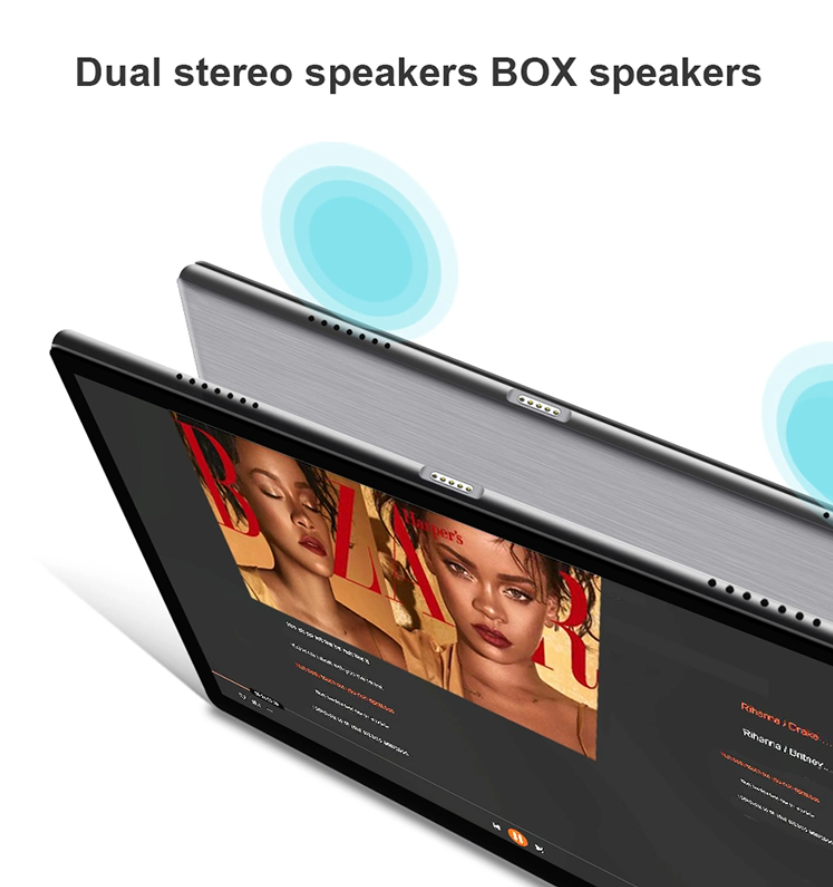10.1 Inch 1920*1200 FHD Sc9863 Deca Core Tablet 4GB + 64GB Memory Android 13 Tablets PC
