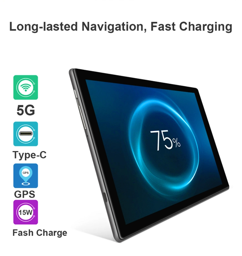10.1 Inch 1920*1200 FHD Sc9863 Deca Core Tablet 4GB + 64GB Memory Android 13 Tablets PC