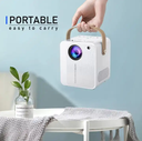 Intelligent Portable ZXL-Y8 Smart Projector, Android HD 4k Android Home Theatre Projector 8000 Lumens Projector For Home Use