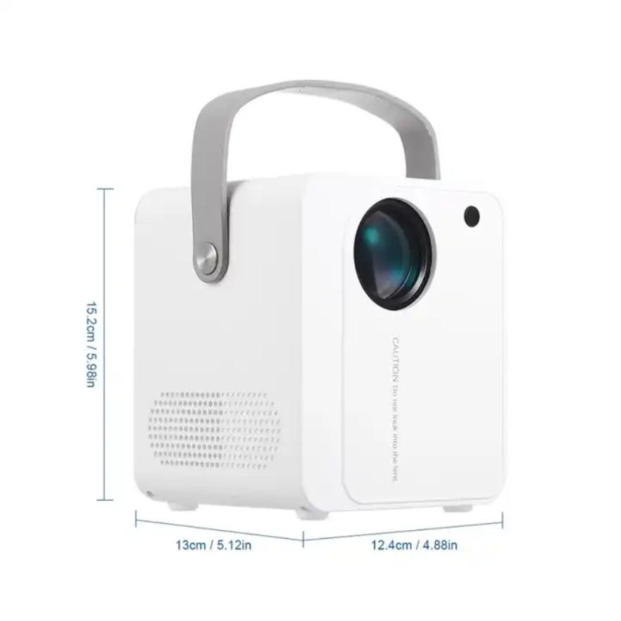 Intelligent Portable ZXL-Y8 Smart Projector, Android HD 4k Android Home Theatre Projector 8000 Lumens Projector For Home Use