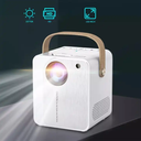 Intelligent Portable ZXL-Y8 Smart Projector, Android HD 4k Android Home Theatre Projector 8000 Lumens Projector For Home Use
