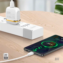 LDNIO 20W USB-C PD Charger Type C+QC3.0 Chargers Fast Charging Adapter : A2316C
