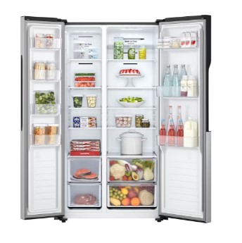 LG Fridge 519 Litres, Side by Side, Smart Inverter Compressor, Shiny Steel.LG Fridge 519 Litres, Side by Side, Smart Inverter Compressor, Shiny Steel.LG Fridge 519 Litres, Side by Side, Smart Inverter Compressor, Shiny Steel.LG Fridge 519 Litres, Side by Side, Smart Inverter Compressor, Shiny Steel.LG Fridge 519 Litres, Side by Side, Smart Inverter Compressor, Shiny Steel.