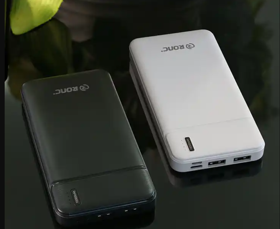 Mobile Phone Power Bank Type C USB Input Rechargeable USB Power Bank 10000mAh Custom Power Bank