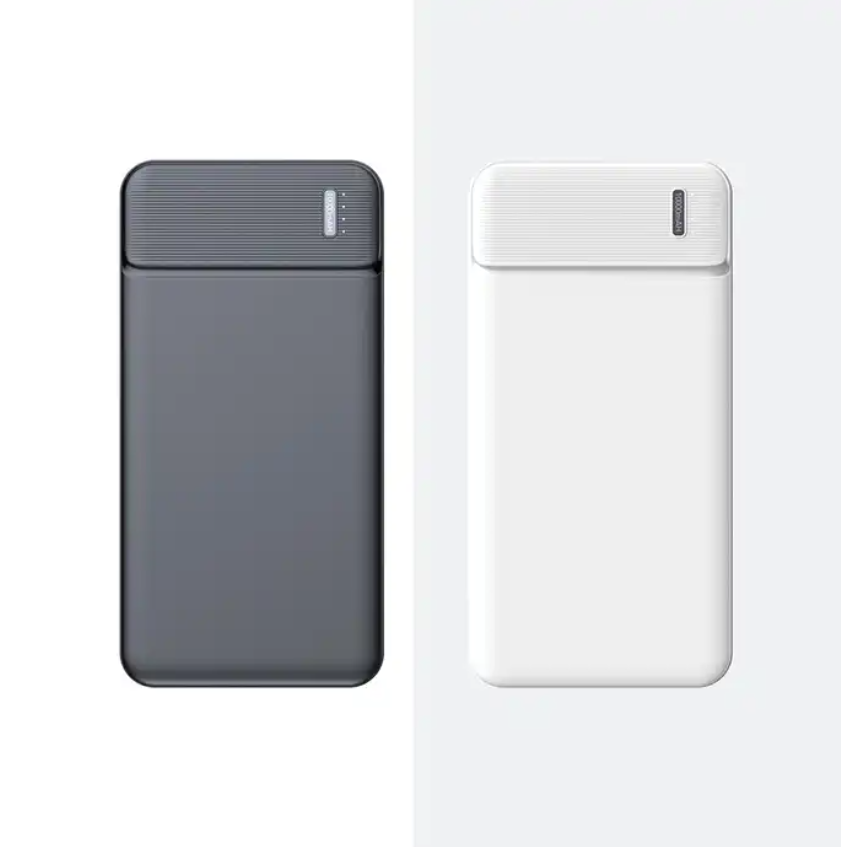 Mobile Phone Power Bank Type C USB Input Rechargeable USB Power Bank 10000mAh Custom Power Bank