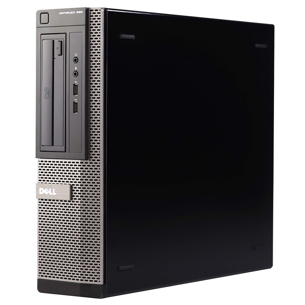 Republished Dell OptiPlex 390 Intel Core i5/ 8GB Ram/ 1TB hdd, dvdrw, 19Inch Monitor Desktop – Black