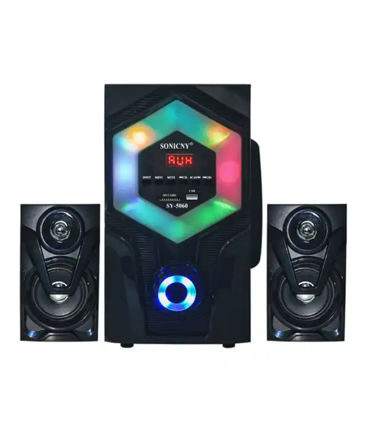 2.1 Home Theatre Speaker System Portable Speaker Surround Sound With Sound Recording System
