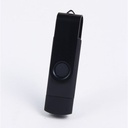 32Gb 2in 1 Type-B Usb 2.0 Flash Disk Pen Drive -Black