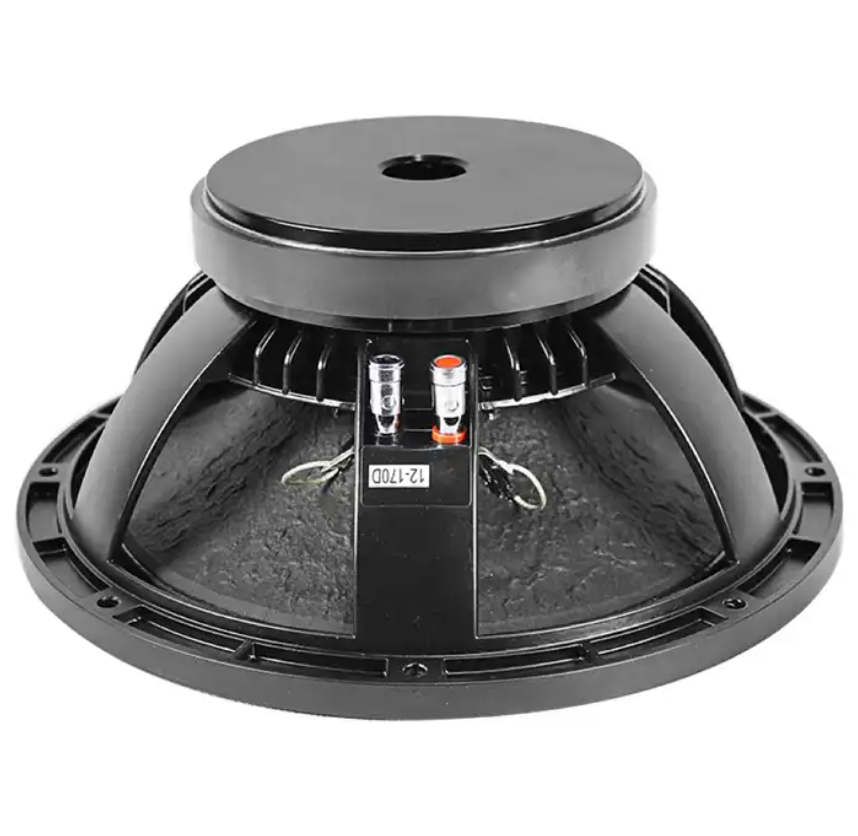 12 inch big power ferrite magnet woofer speaker driver for big stage line array speaker