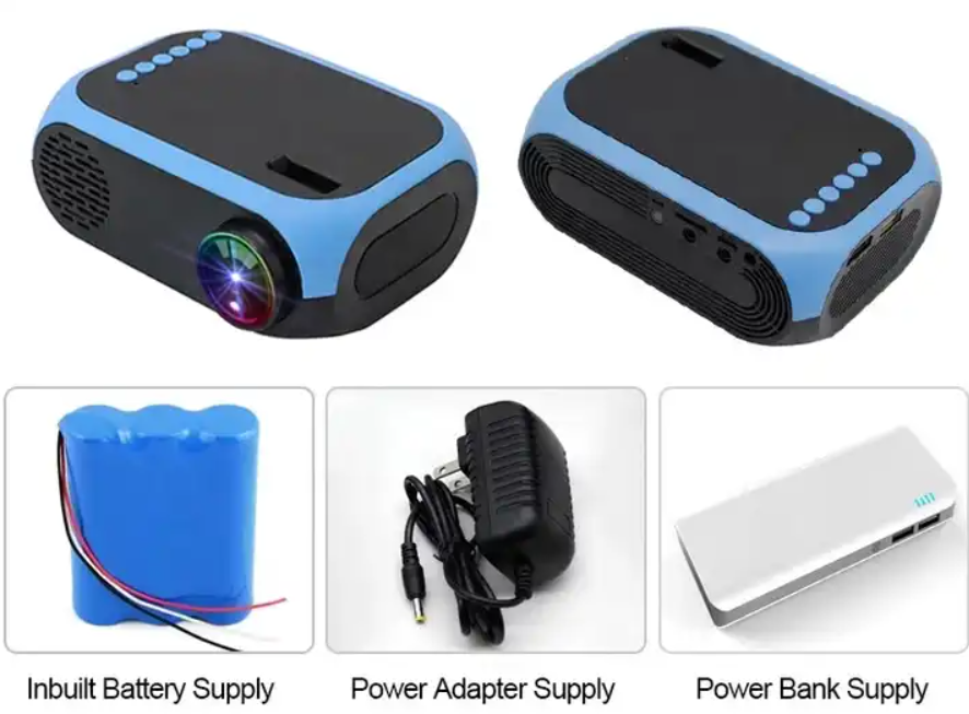 Small Micro LCD Home Outdoor Pico Pocket Portable LED Mini Projector M25 For Mobile Phone Kids