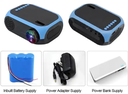 Small Micro LCD Home Outdoor Pico Pocket Portable LED Mini Projector M25 For Mobile Phone Kids