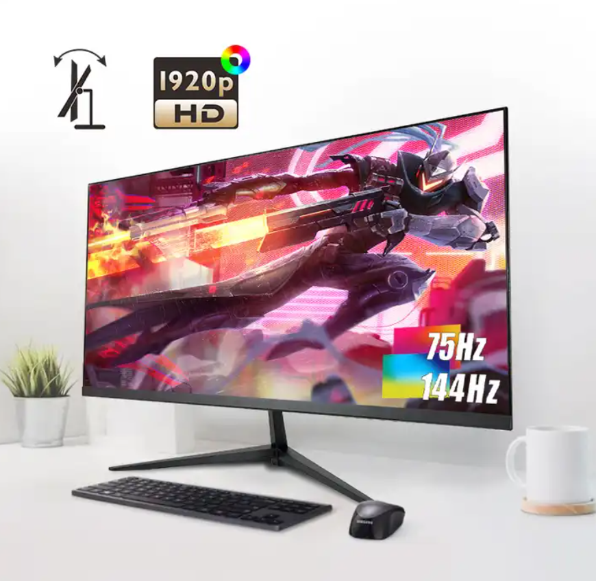 24 inch Frameless 75hz Gaming LED Monitor with VA Panel Type