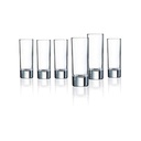 6 Pieces Of Long Shot Glasses - Colorless