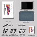 Monitor Extender 14 inch 2nd 3 Screen Treble Display Additional Monitors for Energy Monitor Laptop 2k