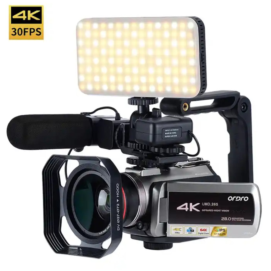 Broadcasting Cameras filmadoras Professional Video Camera 4K Digital Camcorder