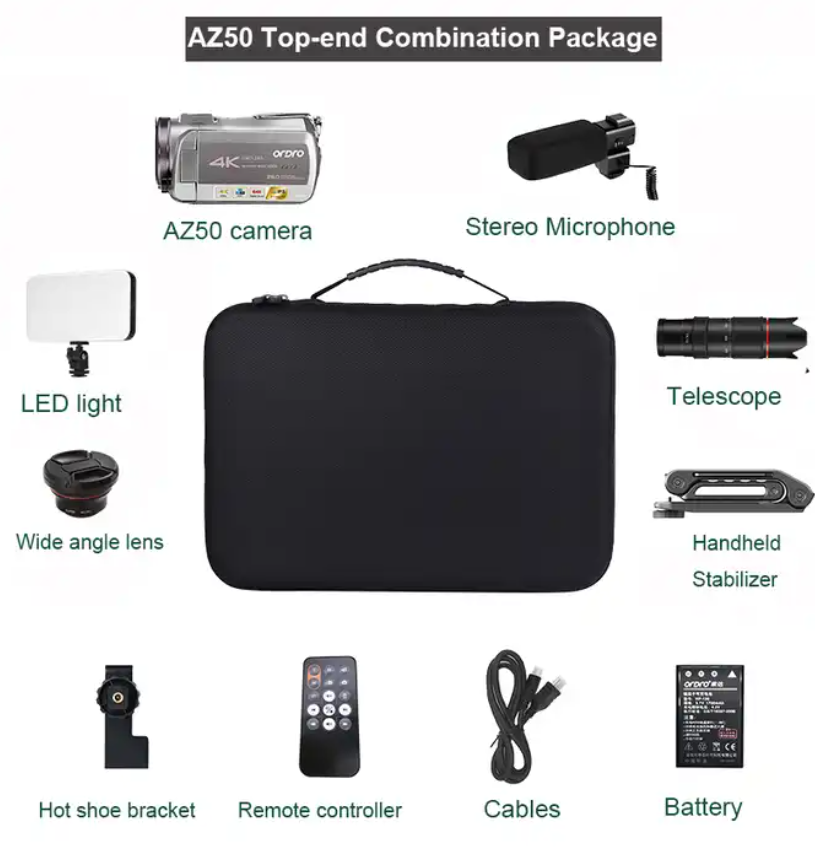 Broadcasting Cameras filmadoras Professional Video Camera 4K Digital Camcorder