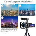 AC5 ORDRO Professional 4K Camcorder , UHD Live Streaming Camcorder Youtube , Vloging  ,Video Camera