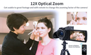 AX60 UHD 4K SONY 5.0MP Optical Video camera 3.5'' IPS Screen Digital cameras For Live Streaming Conference Recording With HDMI