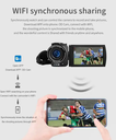 AX60 UHD 4K SONY 5.0MP Optical Video camera 3.5'' IPS Screen Digital cameras For Live Streaming Conference Recording With HDMI