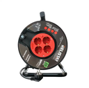20M GELISTAR Heavy Duty Metal Reel Power Extension Cable Reel Extension