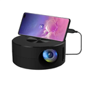 USB Powered YT200 320 X 180P HD LED Mini Projector support wired connection screen for phone best mini projector