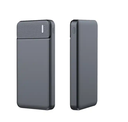 Mobile Phone Power Bank Type C USB Input Rechargeable USB Power Bank 10000mAh Custom Power Bank